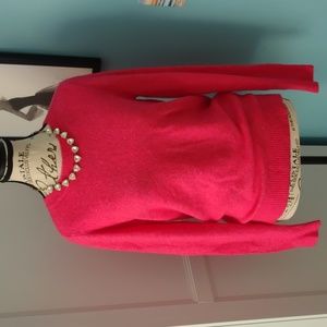 NWT Loft Open Back Pink Sweater Size Small - LOFT